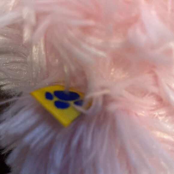 Build a bear Pawsome pink bunny colorful ears plush stuffed animal Easter spring - Picture 4 of 10